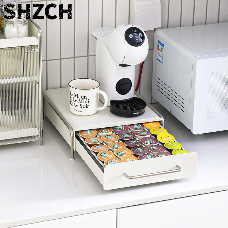 Coffee Tea Organizer - Coffee Capsule Holder, INS Style Drawer