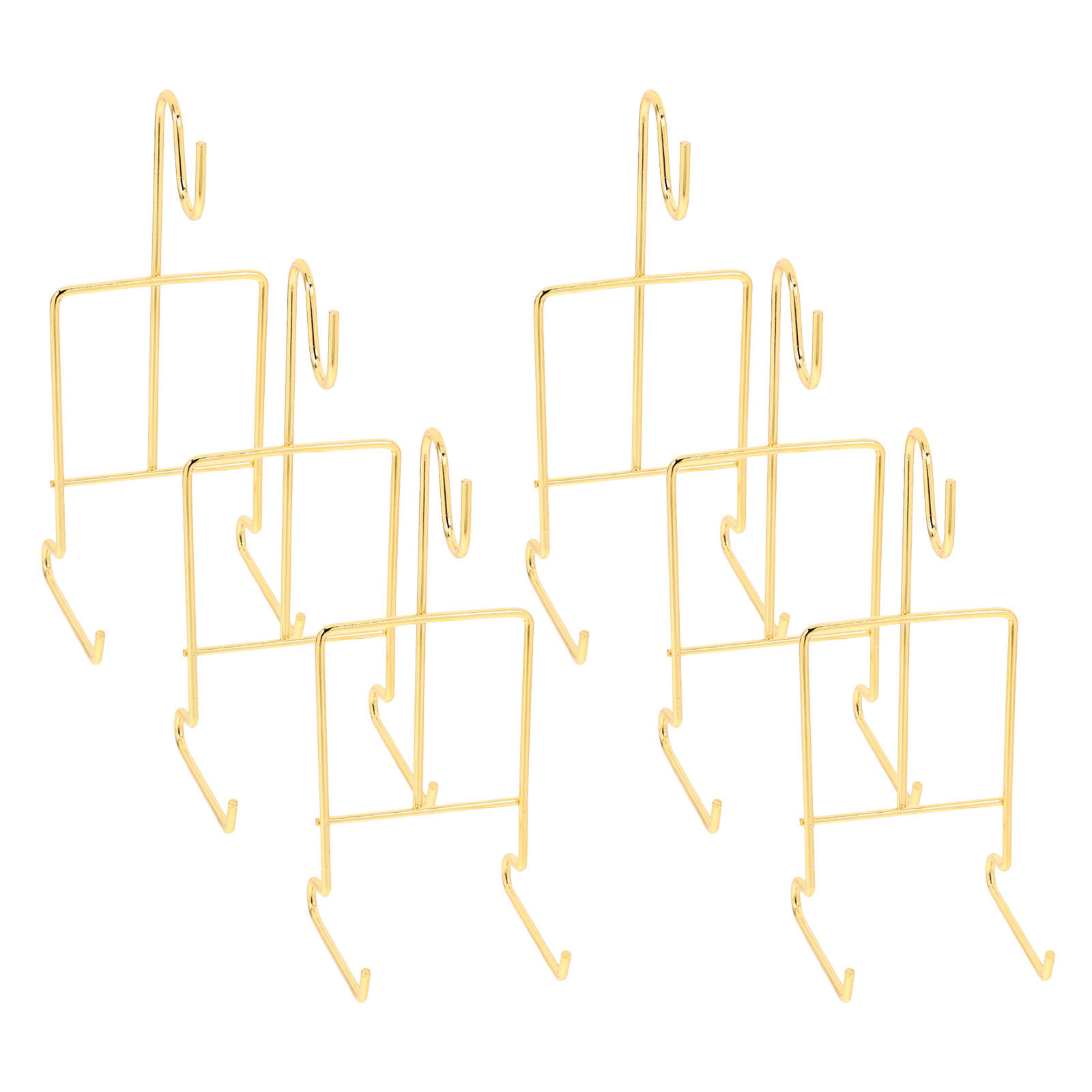 Coffee Tea Holder - 6Pcs Tea Cup Display Stand Metal