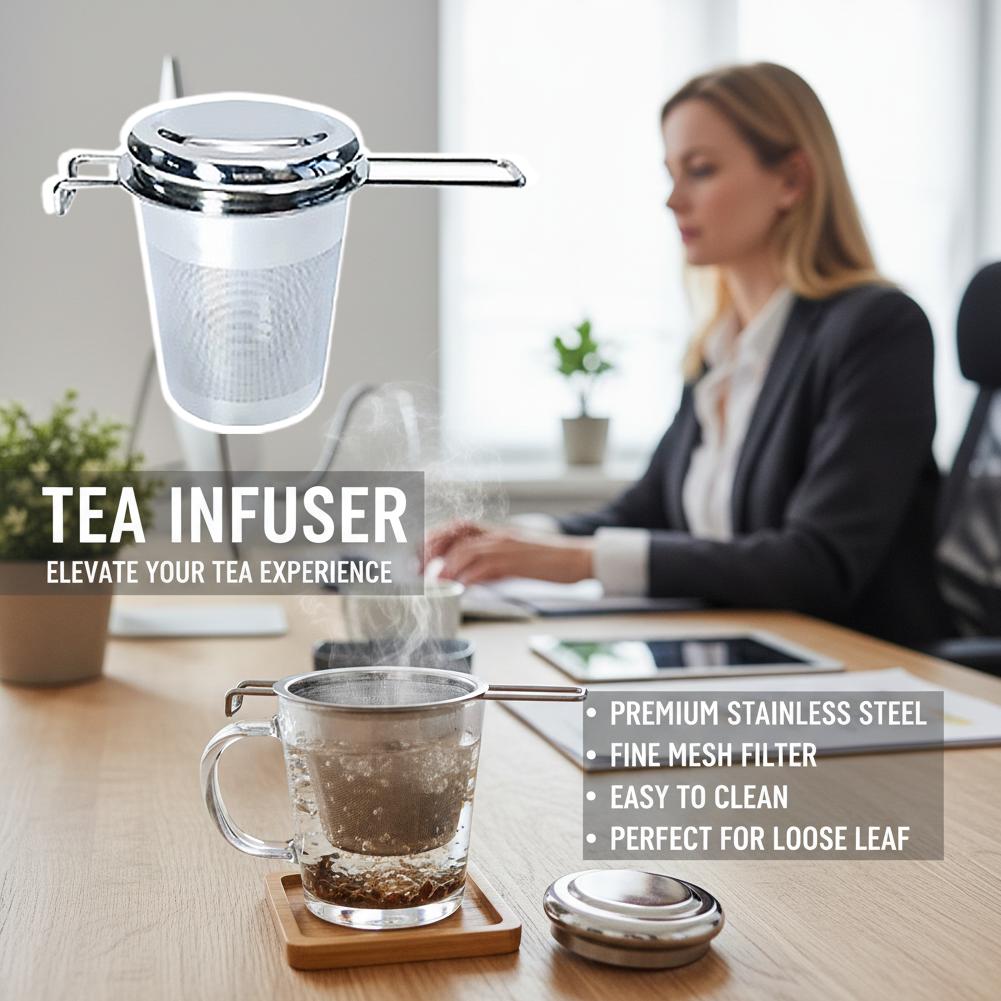 1pc Loose Leaf Tea Infuser Sta - огляд і ціна Coffee Tea And Leaf
