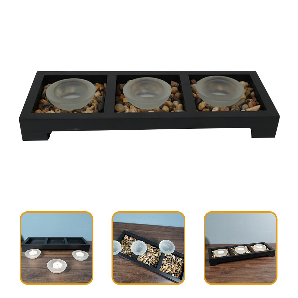 1 Set Glass Tea Light Holders  - огляд і ціна Coffee Tea Holder