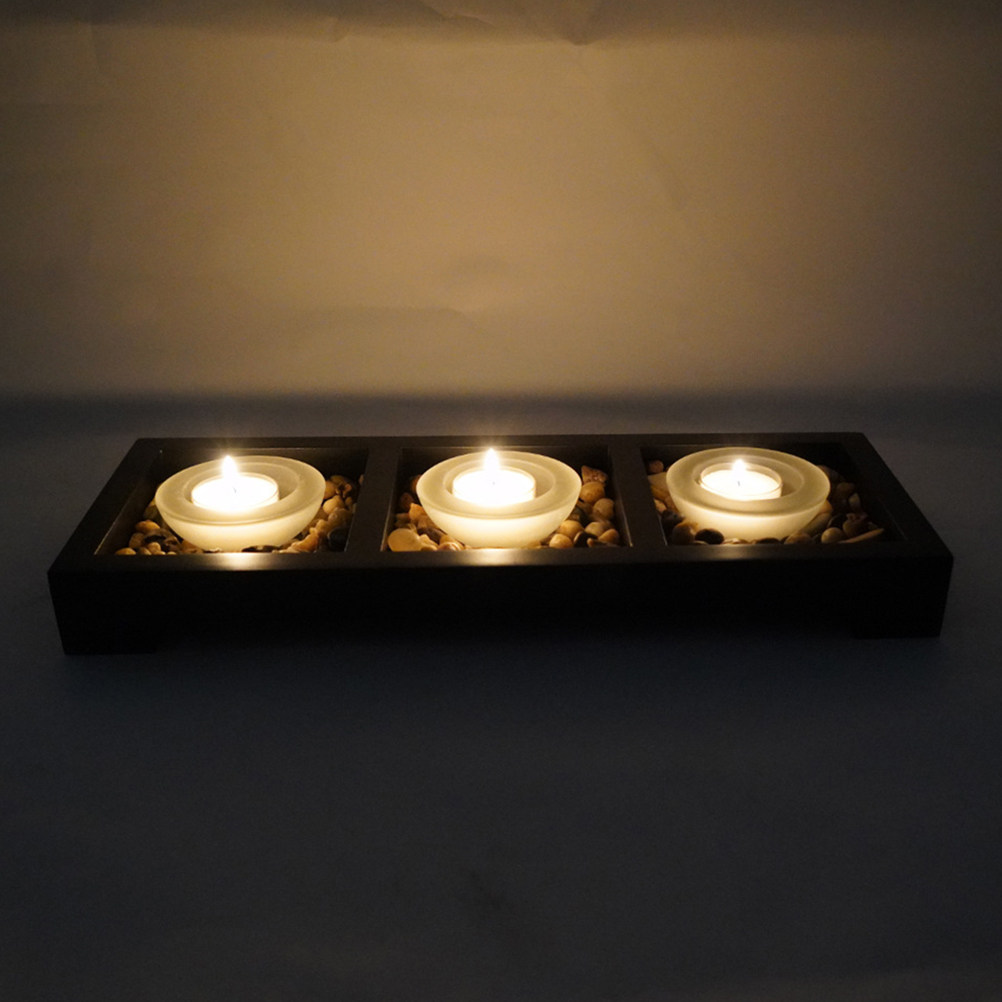 1 Set Glass Tea Light Holders  - огляд і ціна Coffee Tea Holder
