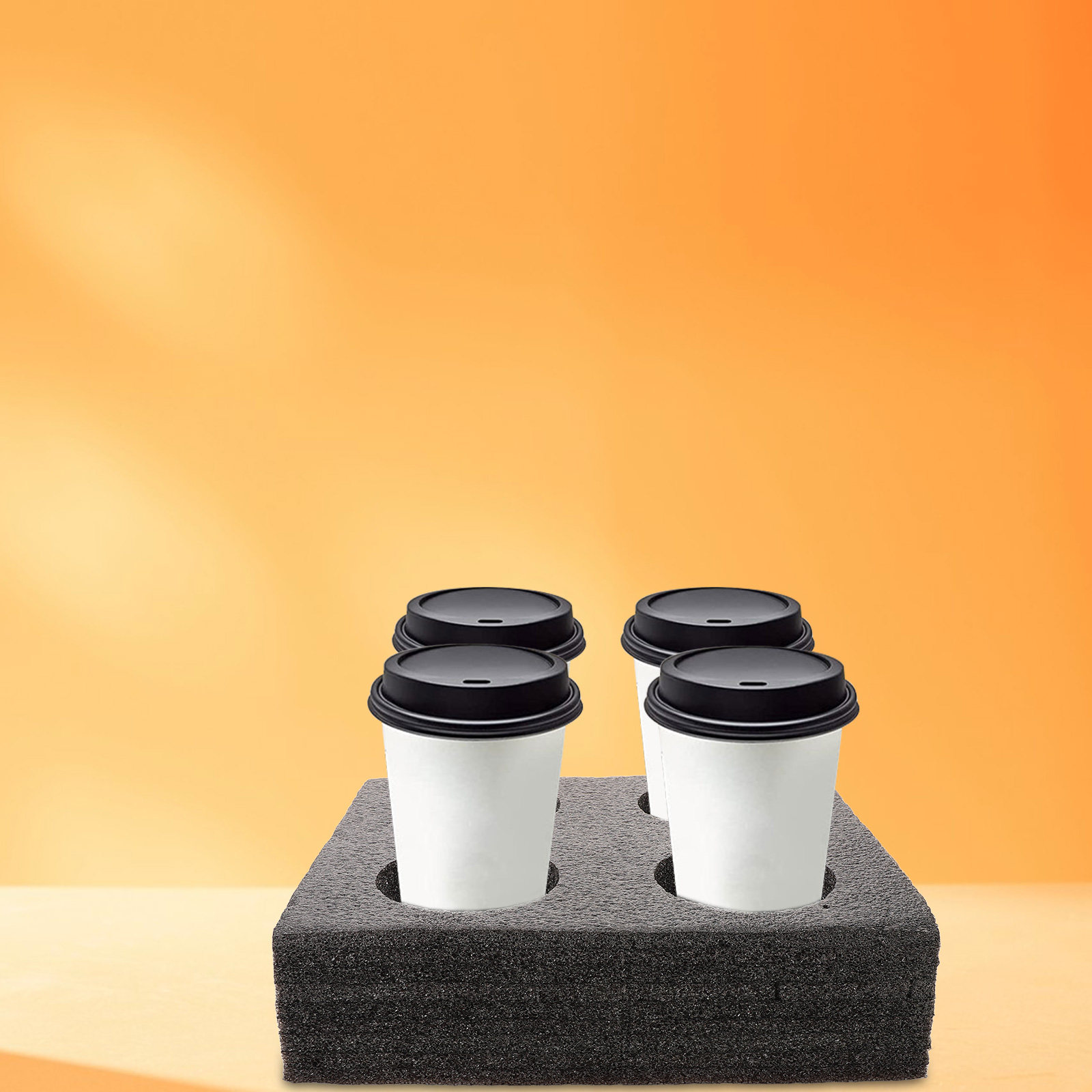 Multi-Hole Cup Carrier Tray fo - огляд і ціна Coffee Tea Holder