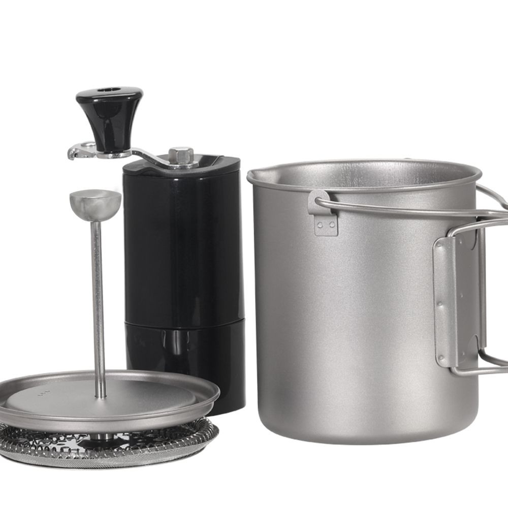Lixada 750ml Titanium Coffee C - огляд і ціна French Press Glass