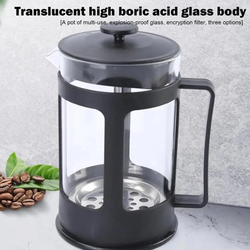 French Press Coffee Brewer wit - огляд і ціна French Press Glass