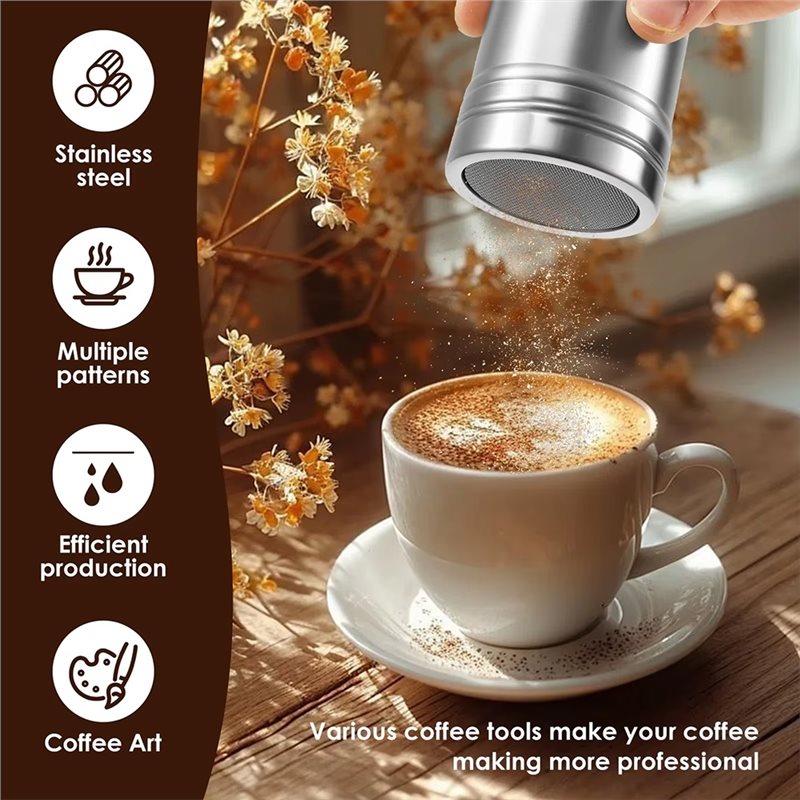 ABMH-Versatile Coffee Latte Ar - огляд і ціна Coffee Stencil Art