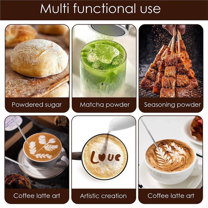 ABMH-Versatile Coffee Latte Ar - огляд і ціна Coffee Stencil Art