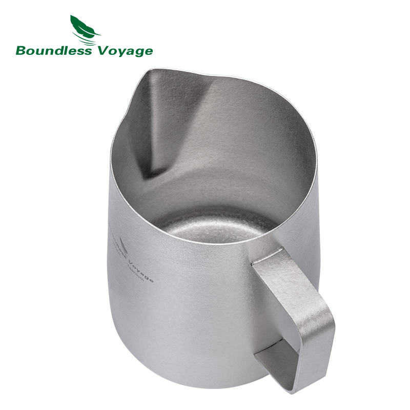 Boundless Voyage Titanium Milk - огляд і ціна Barista Milk Jug