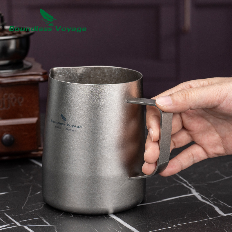 Boundless Voyage Titanium Milk - огляд і ціна Barista Milk Jug
