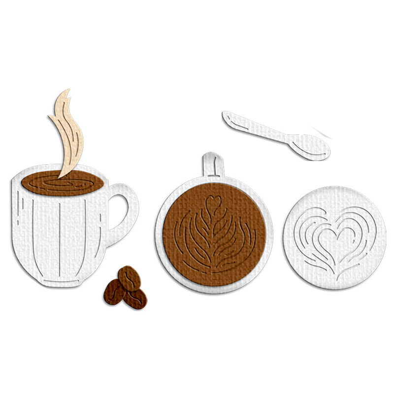 Heart Latte Art Coffee Cup Cof - огляд і ціна Coffee Stencil Art