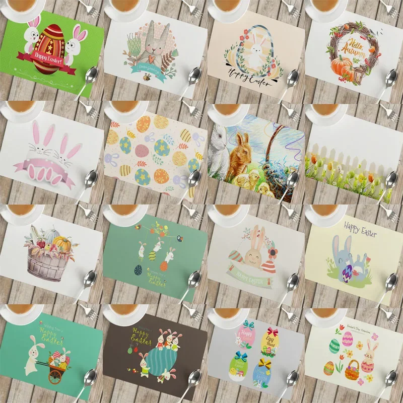 Cartoon Easter Bunny Eggs Prin - огляд і ціна Coffee Tea Place