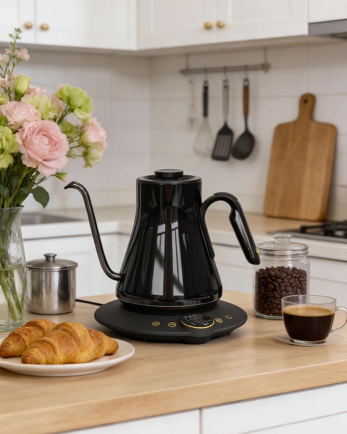 Gooseneck Electric Kettle, ±1° - огляд і ціна Coffee Tea Brew