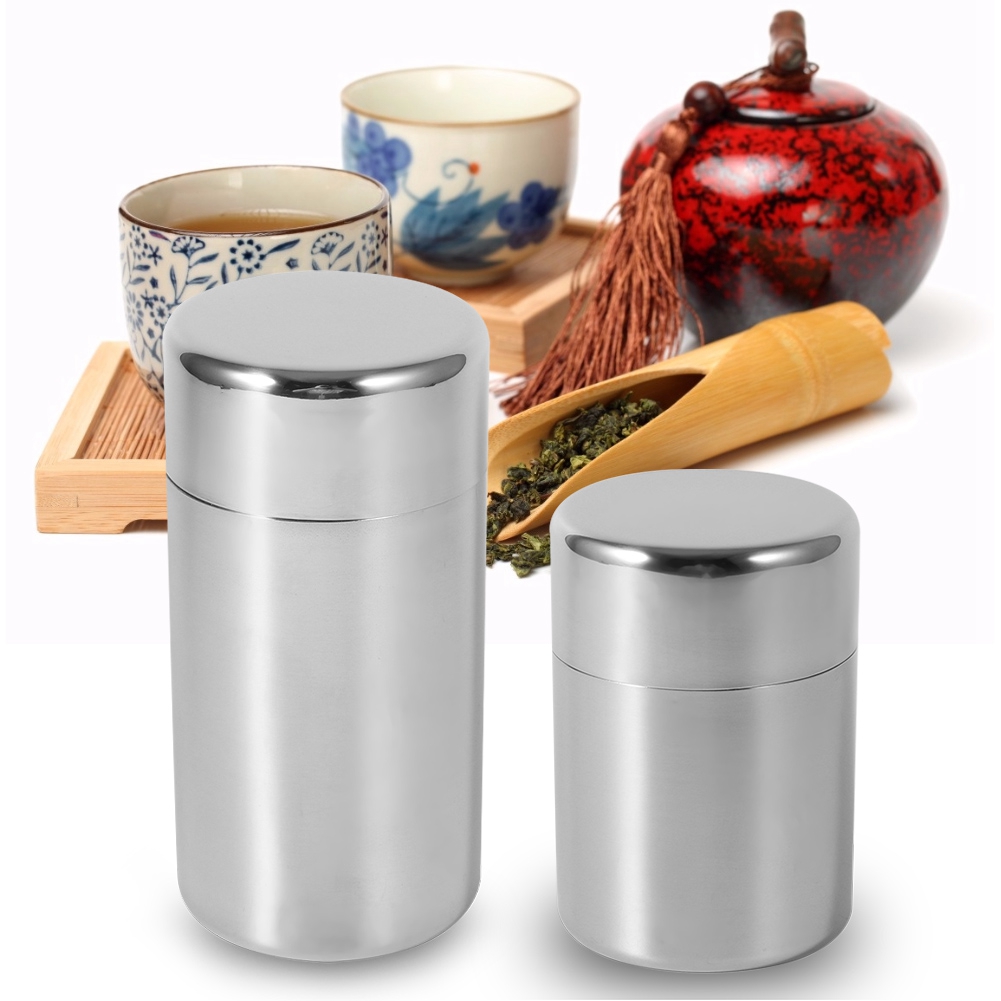 Stainless Steel Tea Leaf Tins  - огляд і ціна Coffee Tea And Leaf