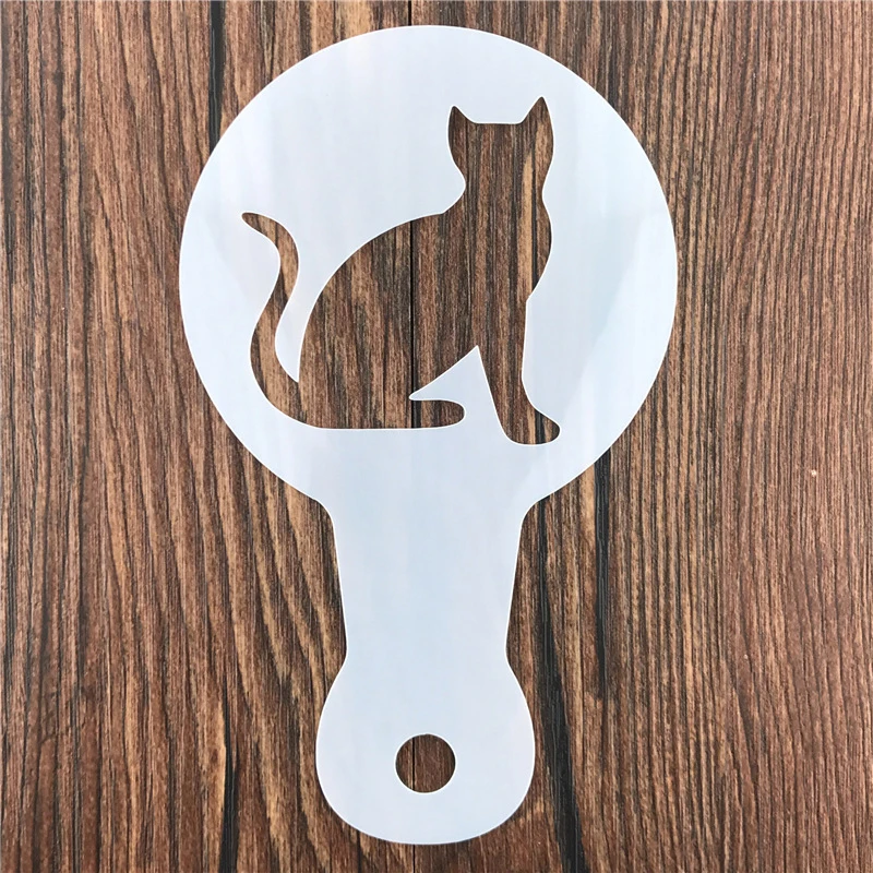 5Pcs DIY Coffee Latte Art Sten - огляд і ціна Coffee Stencil Art