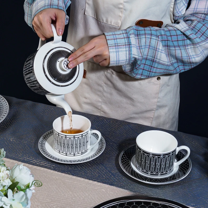 Simple European-Style Tea Set  - огляд і ціна Coffee Tea Organizer
