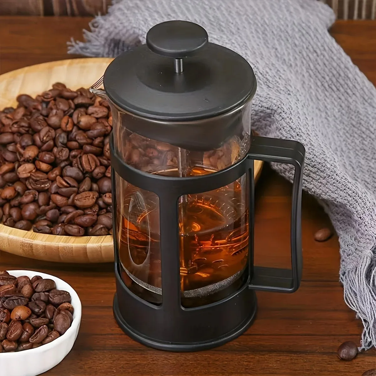 Coffee French Press Pot With F - огляд і ціна French Press Glass