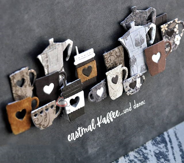 Catlove Coffee Cup Metal Cutti - огляд і ціна Coffee Stencil Art