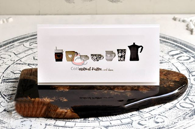Catlove Coffee Cup Metal Cutti - огляд і ціна Coffee Stencil Art