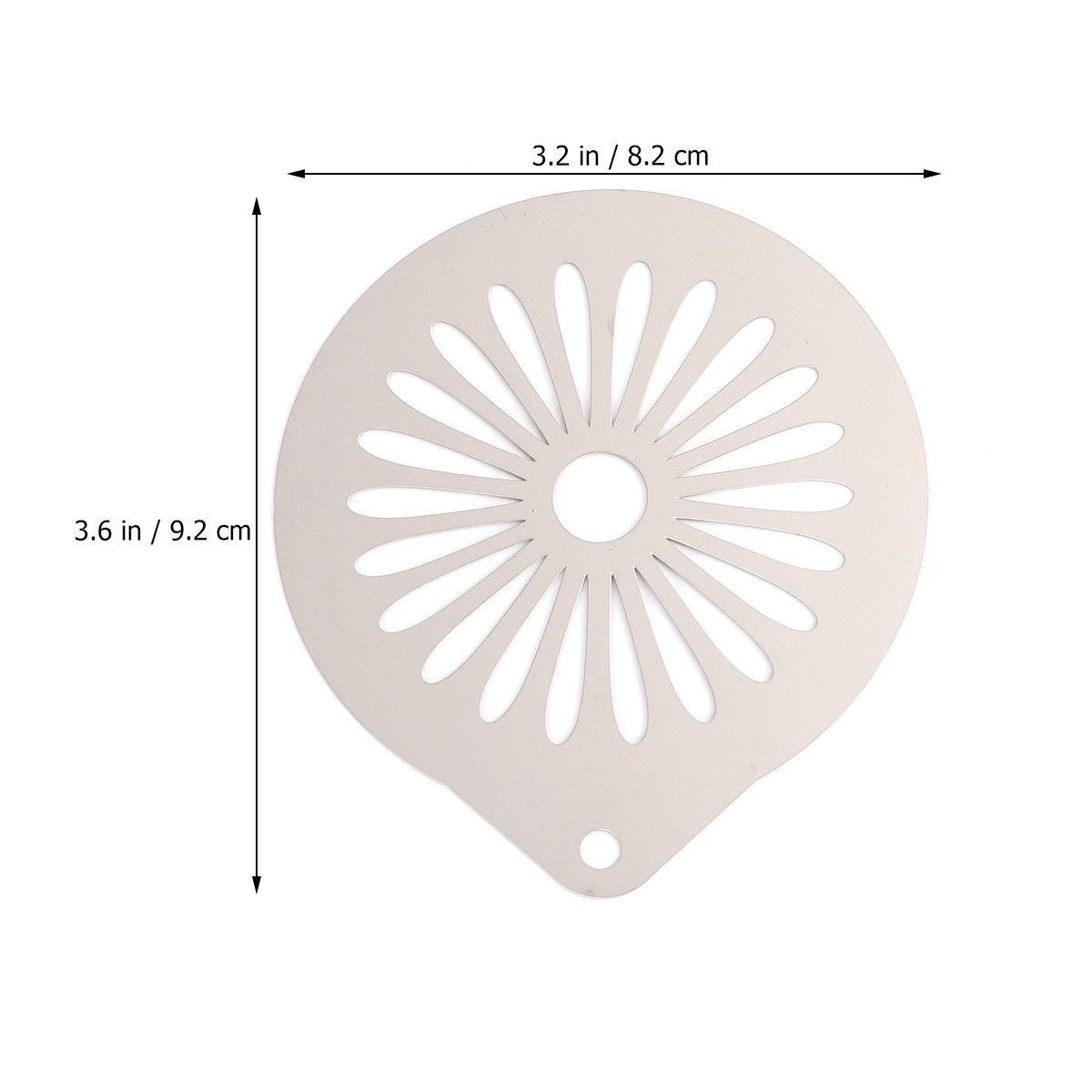 1Set Coffee Stencils Stainless - огляд і ціна Coffee Stencil Art