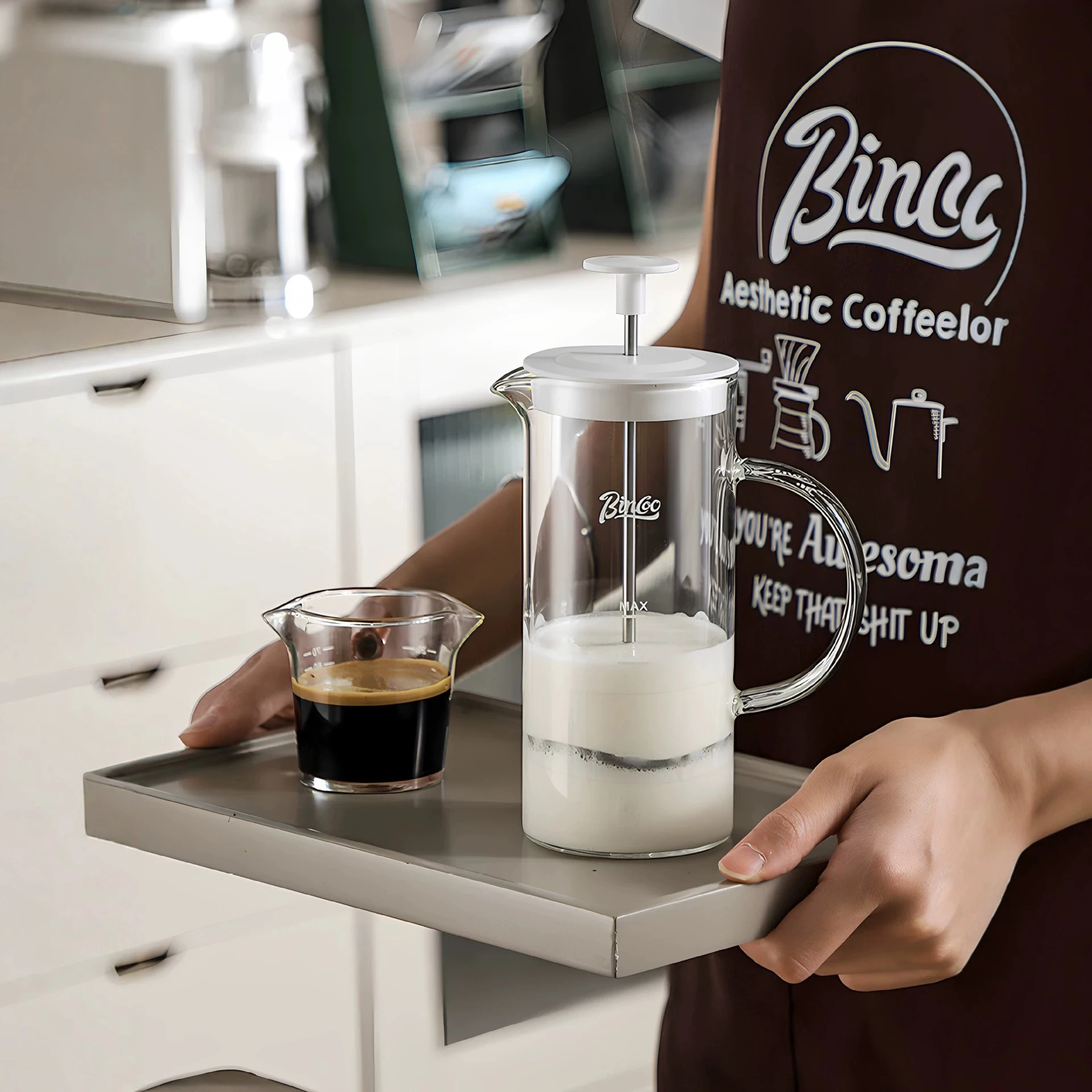 550ml Coffee French Press Pot  - огляд і ціна French Press Glass