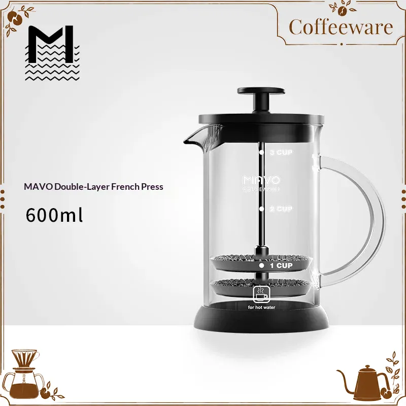 MAVO French Press Coffee Maker - огляд і ціна French Press Glass