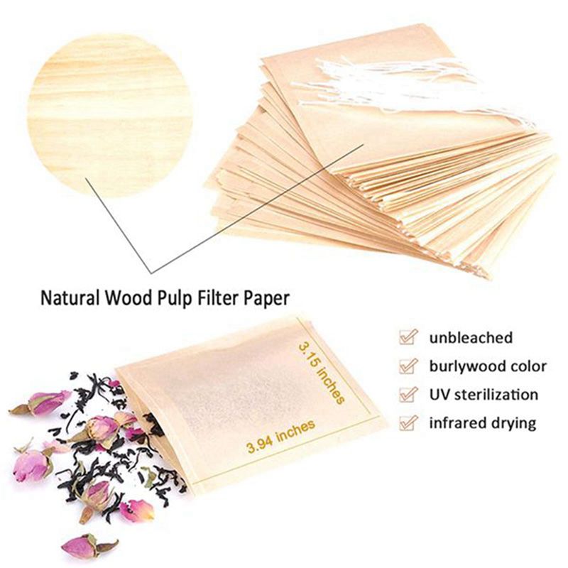 AS60-600 Pcs Tea Filter Bag Di - огляд і ціна Coffee Tea And Leaf