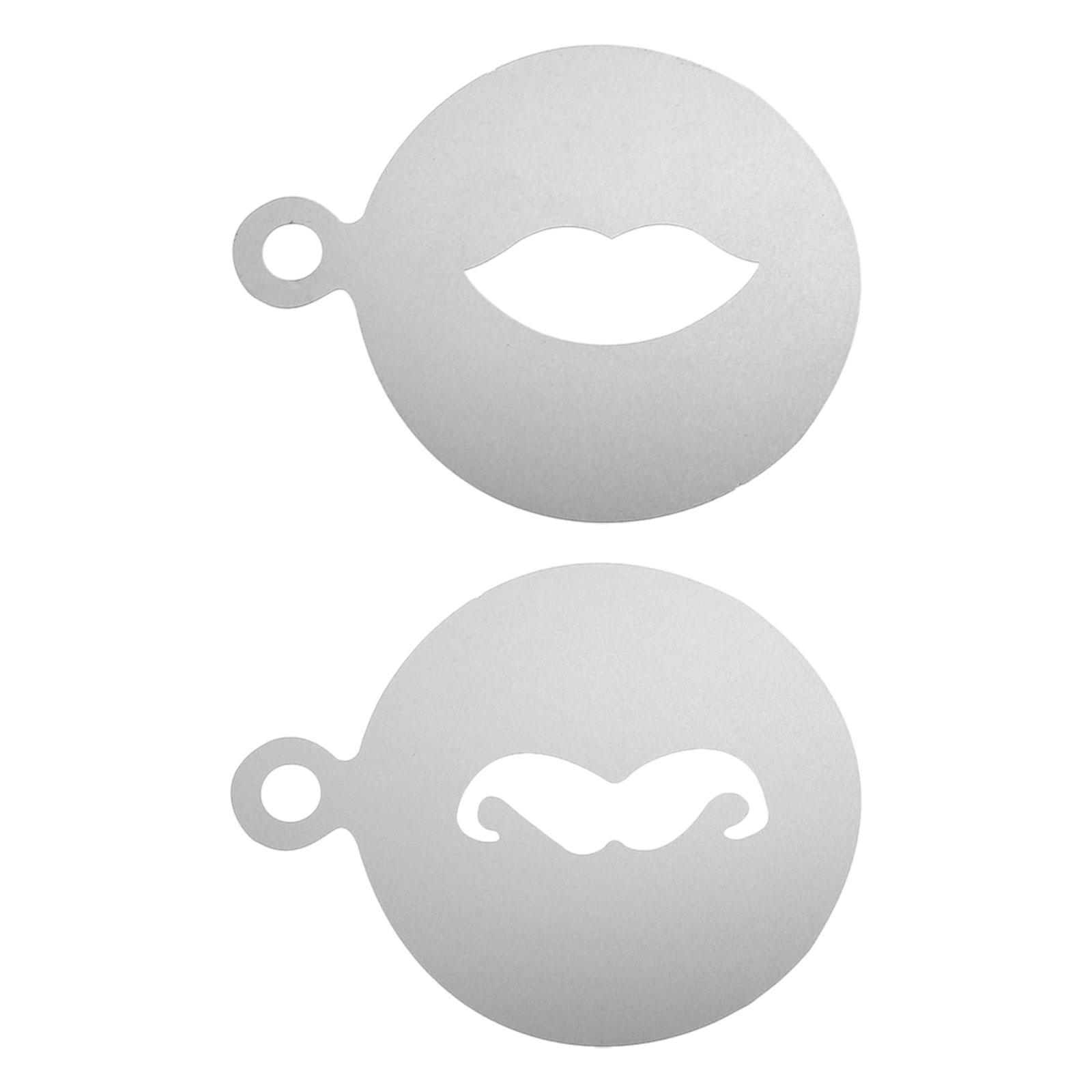 Latte Art Stencil Baking Decor - огляд і ціна Coffee Stencil Art
