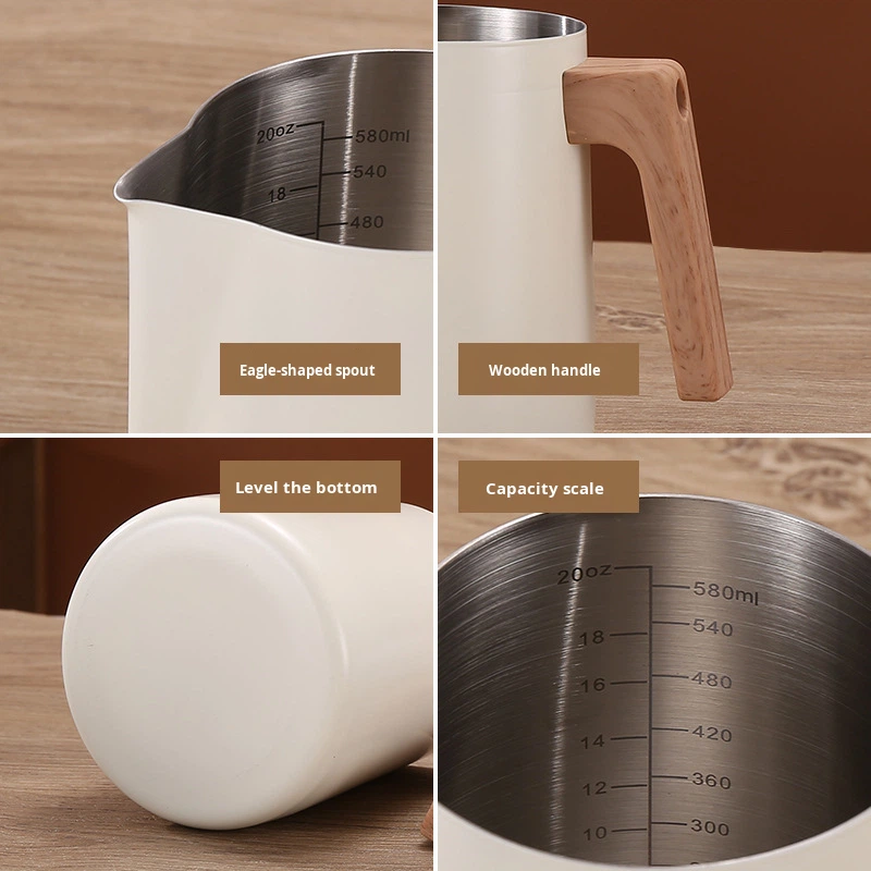 Coffee Milk Frothing Pitcher J - огляд і ціна Barista Milk Jug